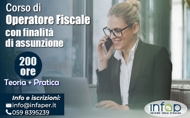 CORSO OPERATORE FISCALE - EDIZIONE 2021/2022